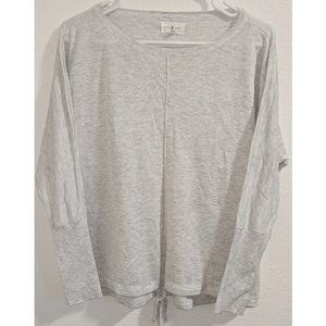 Lou&Grey Tie-Waist Sweater BEIGE Sz XS EUC